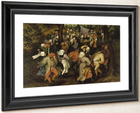 Peasant Wedding Dance By Pieter Brueghel Ii Fine Art Print