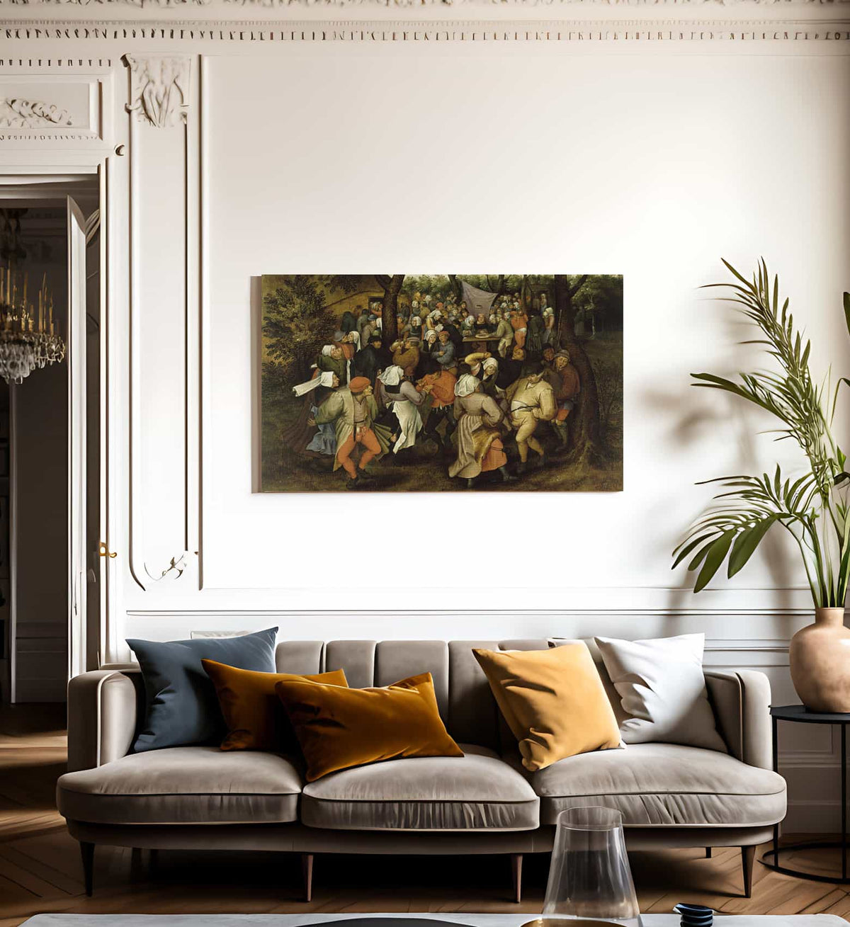 Peasant Wedding Dance By Pieter Brueghel Ii Fine Art Print