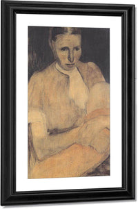 Peasant Woman With Child By Paula Modersohn Becker Fine Art Print