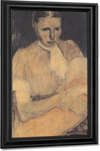 Peasant Woman With Child By Paula Modersohn Becker Fine Art Print