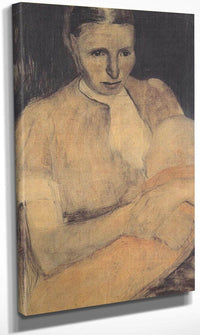 Peasant Woman With Child By Paula Modersohn Becker Fine Art Print