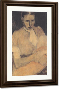 Peasant Woman With Child By Paula Modersohn Becker Fine Art Print