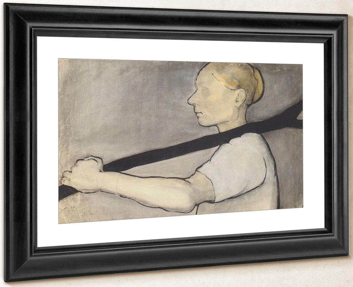 Peasant Woman With Fork By Paula Modersohn Becker Fine Art Print