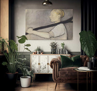 Peasant Woman With Fork By Paula Modersohn Becker Fine Art Print