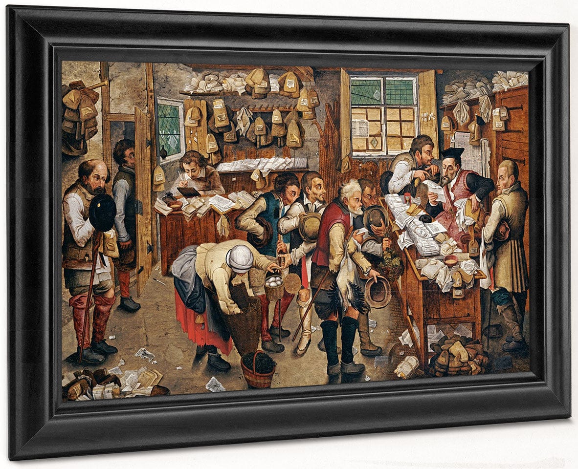 Peasants Paying Tithes By I Fine Art Print