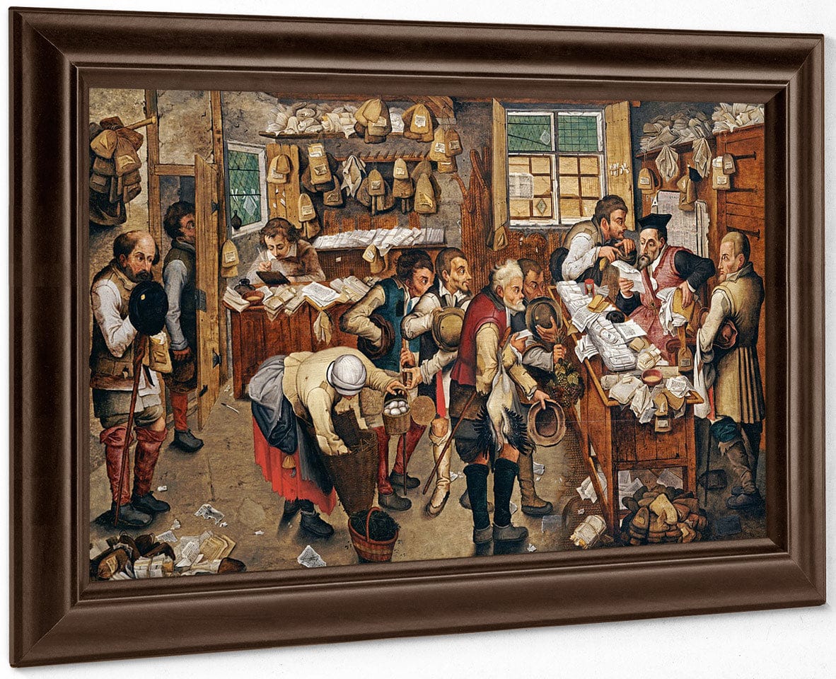 Peasants Paying Tithes By I Fine Art Print