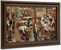 Peasants Paying Tithes By I Fine Art Print