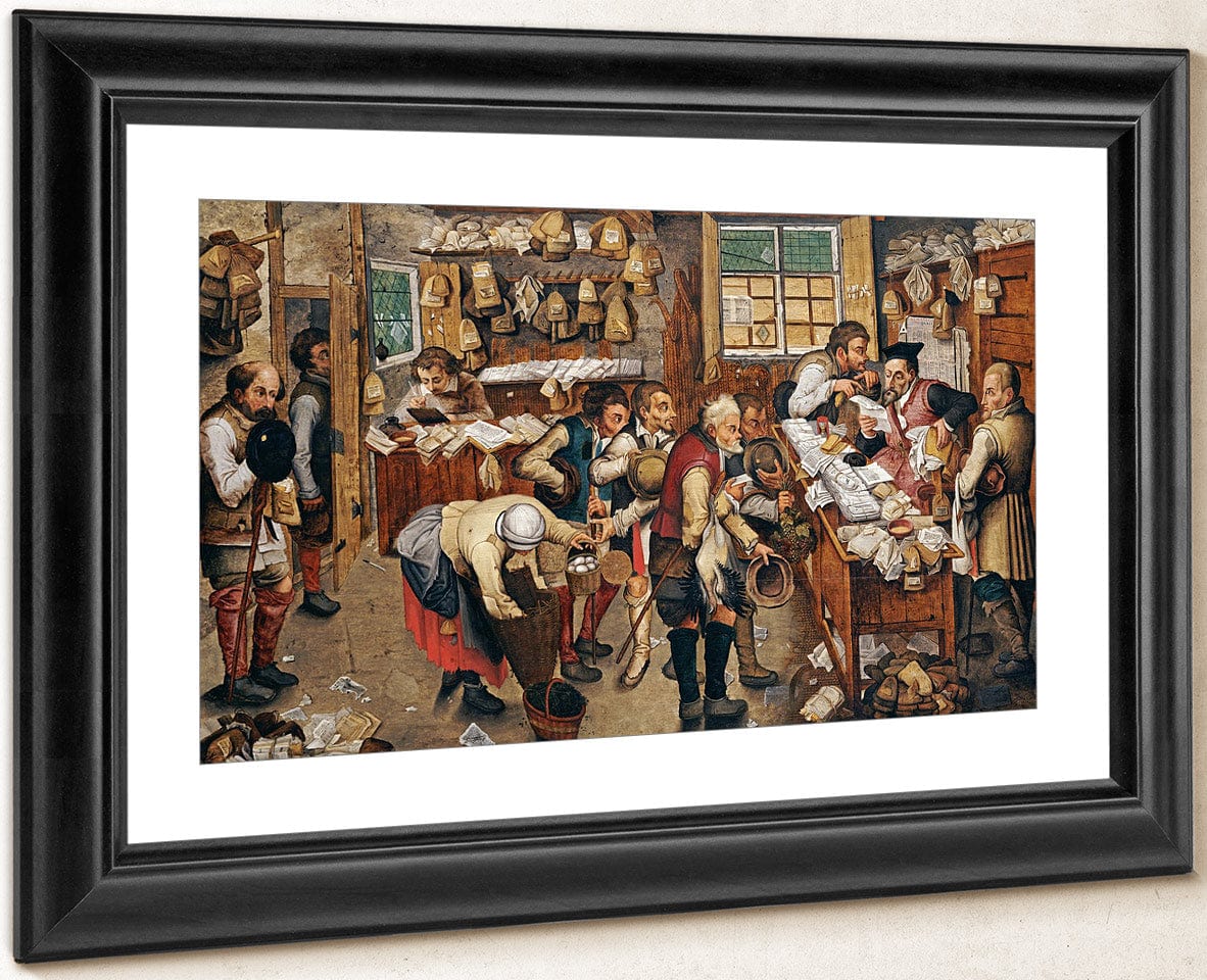 Peasants Paying Tithes By I Fine Art Print