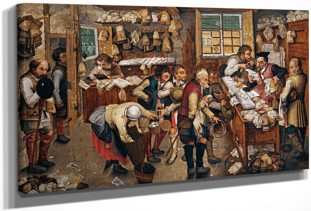 Peasants Paying Tithes By I Fine Art Print