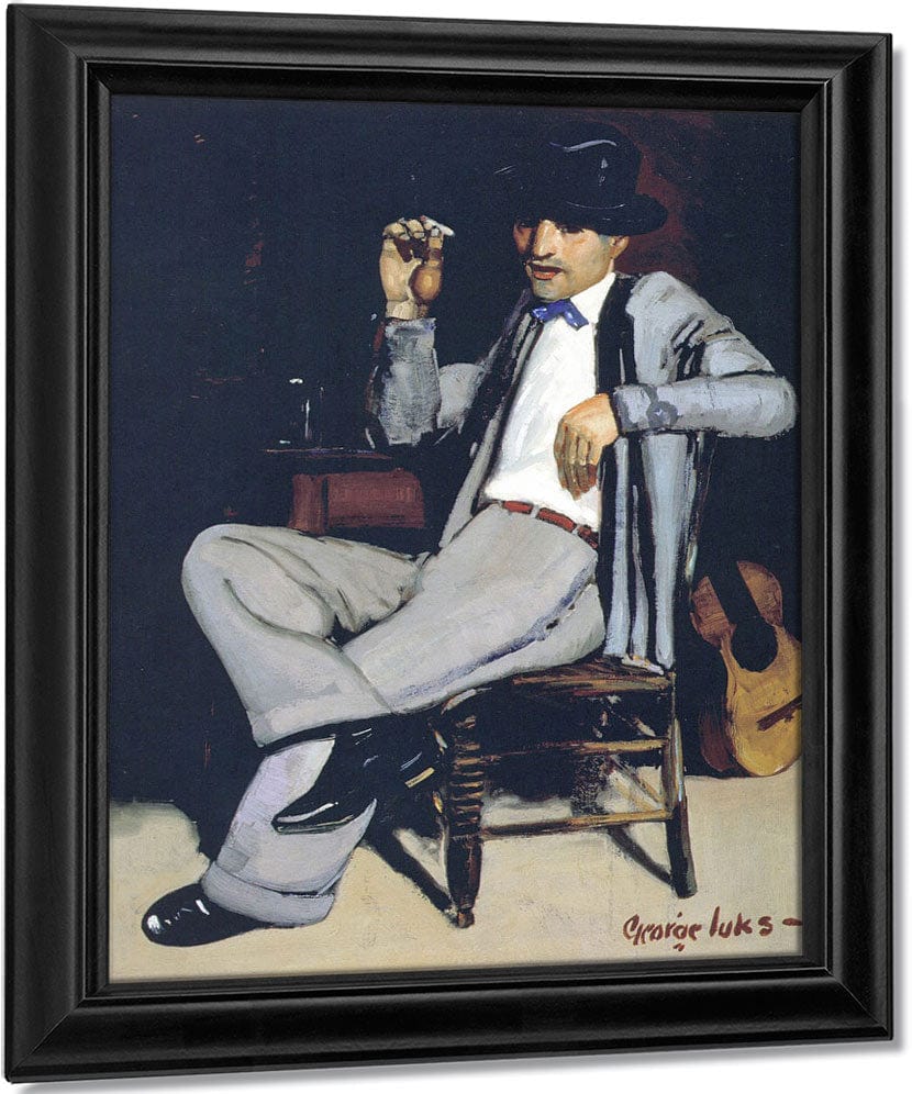 Pedro 1920 By George Luks Fine Art Print