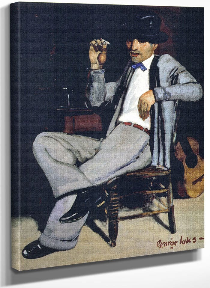 Pedro 1920 By George Luks Fine Art Print