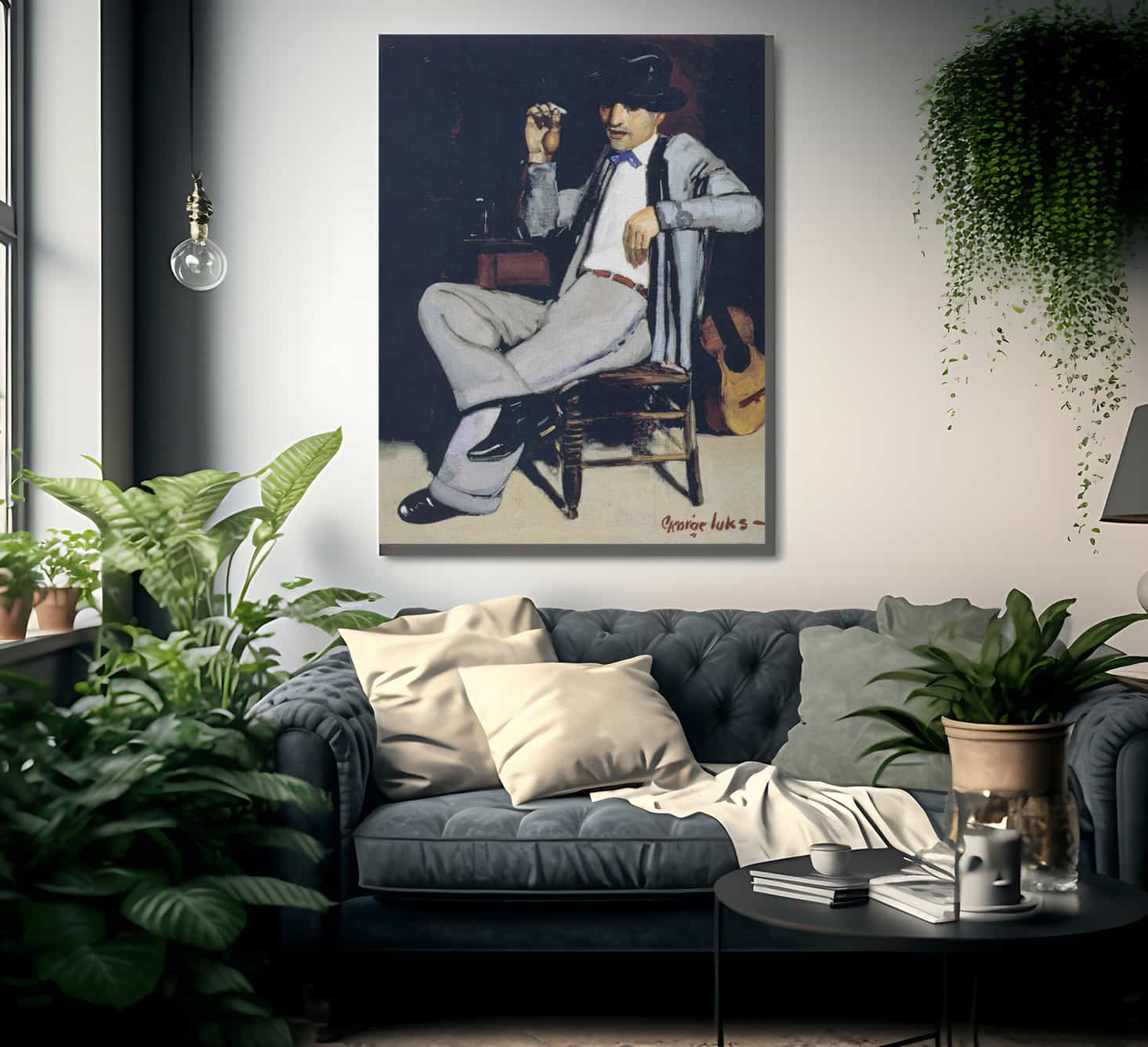 Pedro 1920 By George Luks Fine Art Print