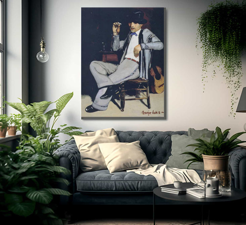 Pedro 1920 By George Luks Fine Art Print