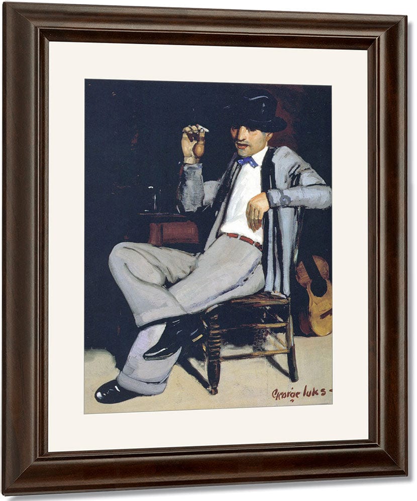 Pedro 1920 By George Luks Fine Art Print