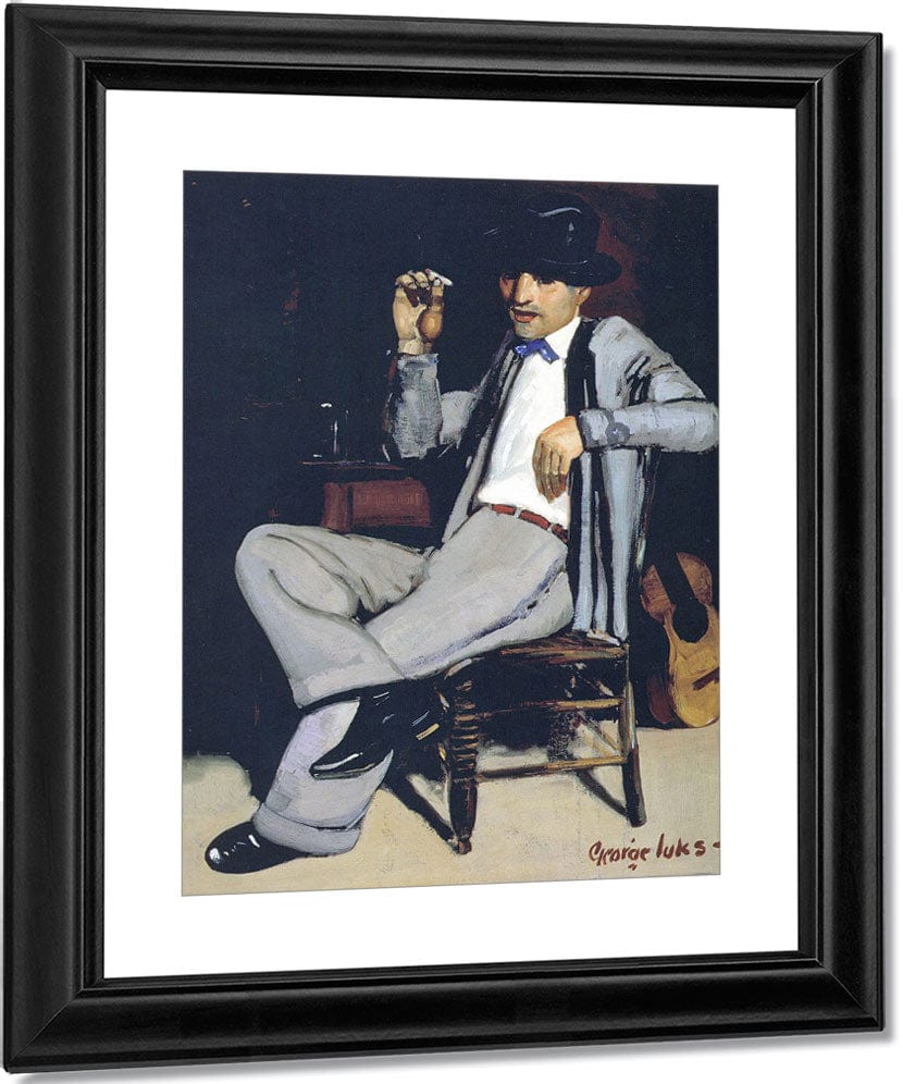Pedro 1920 By George Luks Fine Art Print