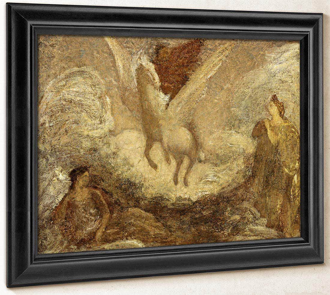Pegasus Departing By Albert Pinkhamryder Fine Art Print