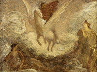 Pegasus Departing By Albert Pinkhamryder Fine Art Print
