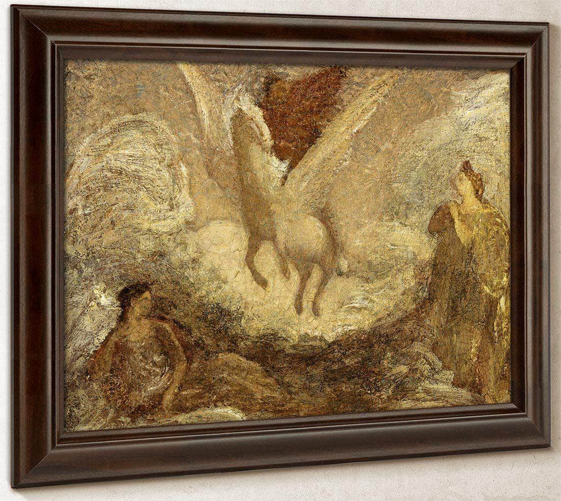 Pegasus Departing By Albert Pinkhamryder Fine Art Print