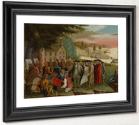 Penn 1039 S Treaty With The Indians 1840 By Edward Hicks Fine Art Print