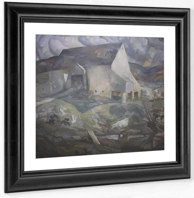 Pennsylvania Barn By N.C. Wyeth Fine Art Print