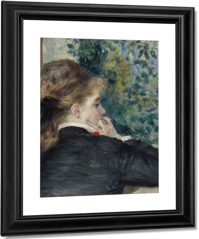 Pensive, La Songeuse Or Day Dreaming By Pierre Auguste Renoir Fine Art Print