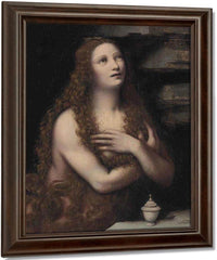 Pentitent Magdelen By Giampietrino Fine Art Print