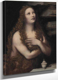 Pentitent Magdelen By Giampietrino Fine Art Print
