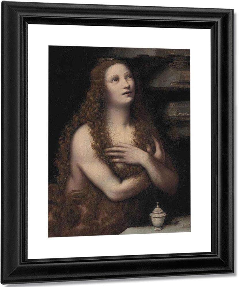Pentitent Magdelen By Giampietrino Fine Art Print