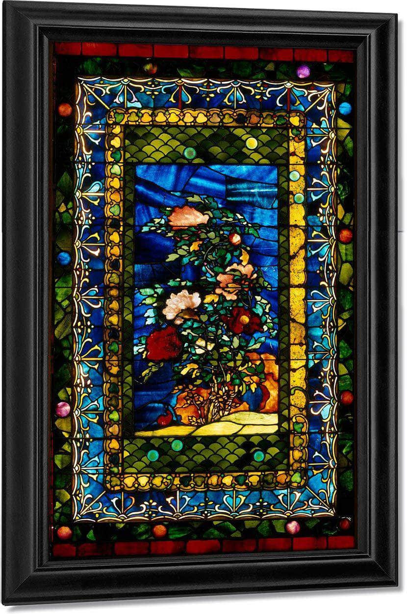 Peonies Blown In The Wind By John La Farge Fine Art Print