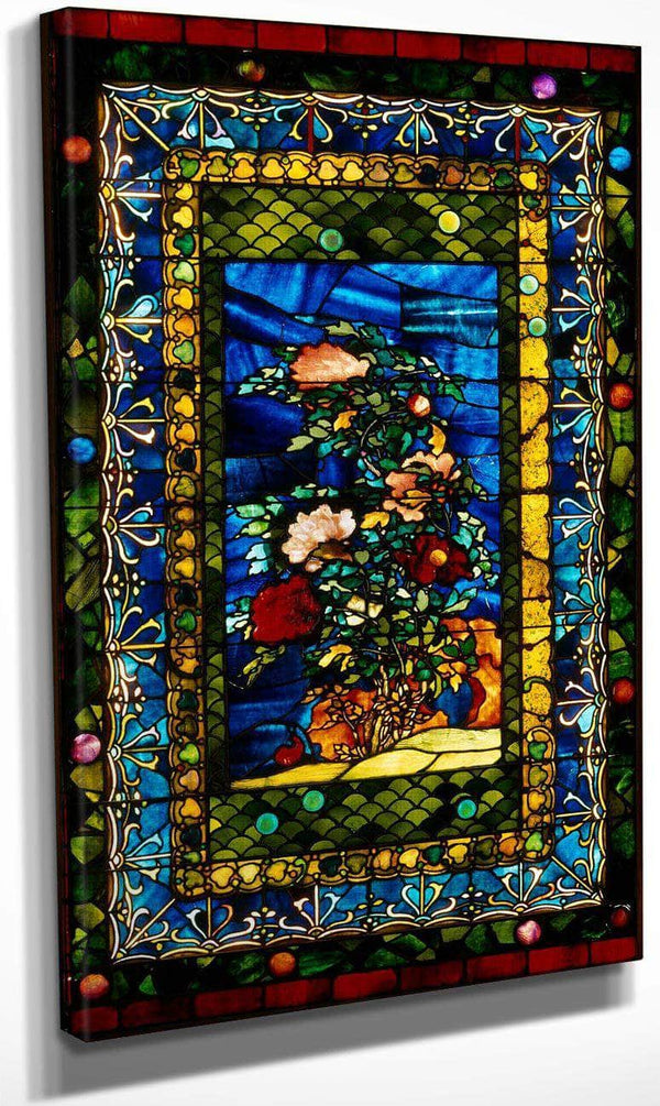 Peonies Blown In The Wind By John La Farge Fine Art Print