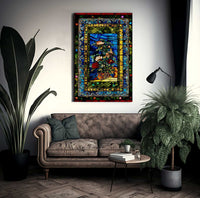 Peonies Blown In The Wind By John La Farge Fine Art Print