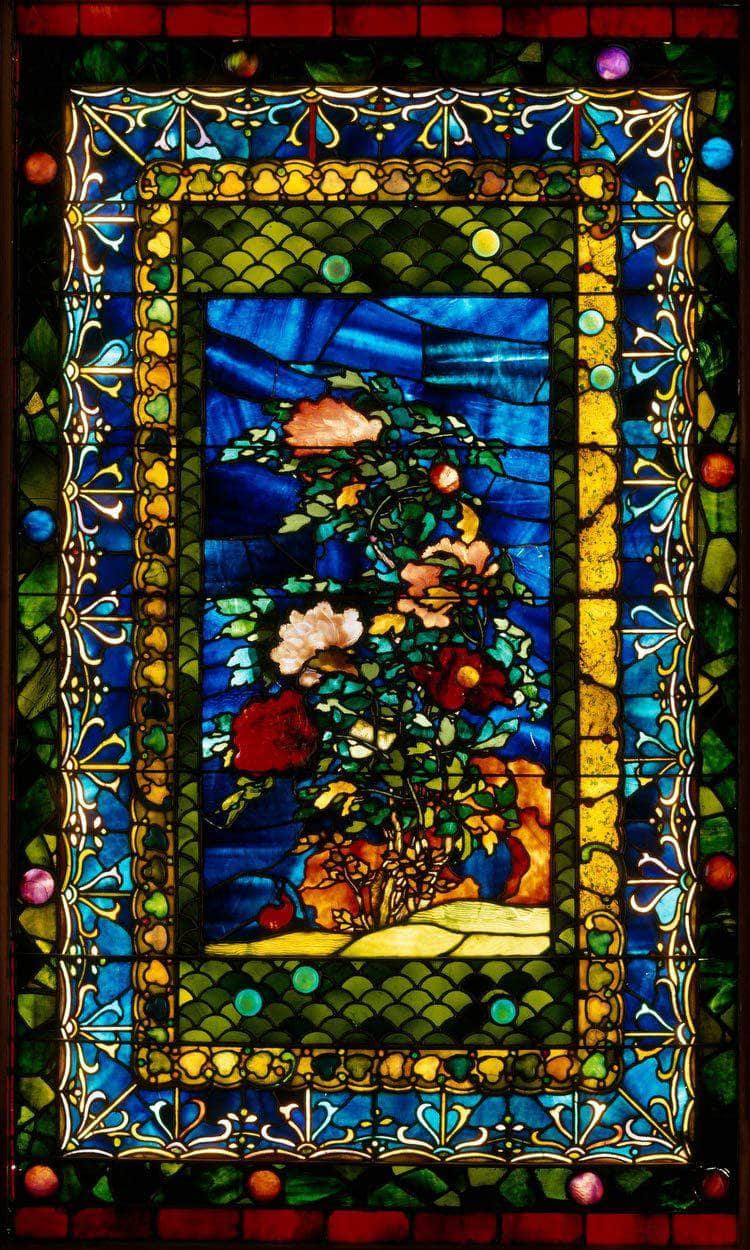 Peonies Blown In The Wind By John La Farge Fine Art Print