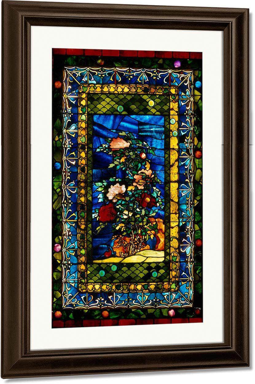 Peonies Blown In The Wind By John La Farge Fine Art Print