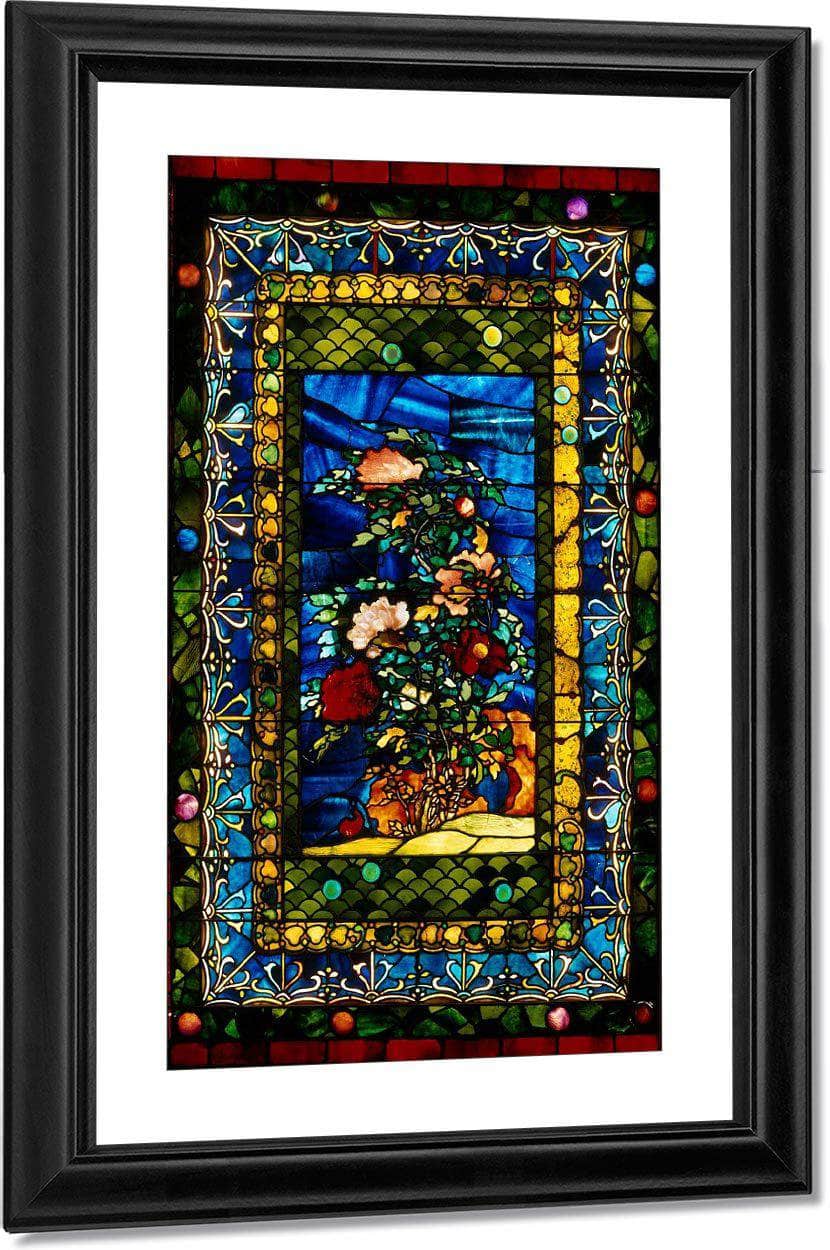 Peonies Blown In The Wind By John La Farge Fine Art Print