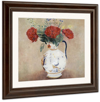 Peonies By Odilon Redon Fine Art Print