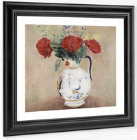 Peonies By Odilon Redon Fine Art Print