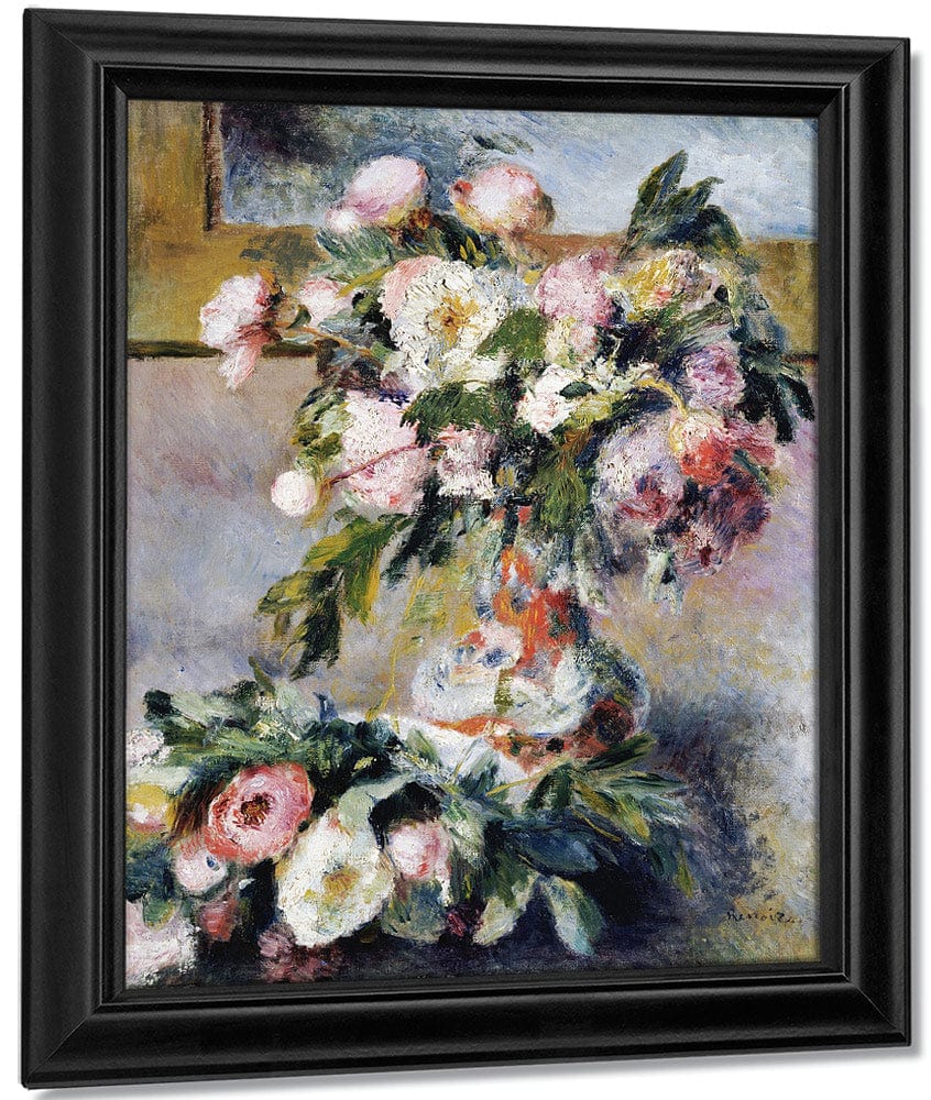 Peonies By Pierre Auguste Renoir Fine Art Print