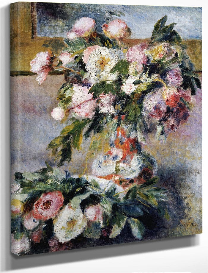 Peonies By Pierre Auguste Renoir Fine Art Print