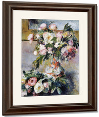Peonies By Pierre Auguste Renoir Fine Art Print