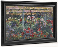 Peony Garden By Claude Monet Fine Art Print