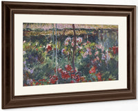 Peony Garden By Claude Monet Fine Art Print