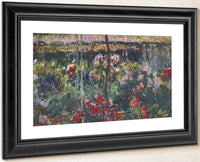 Peony Garden By Claude Monet Fine Art Print