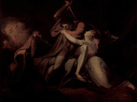 Percival Delivering Belisane From The Enchantment Of Urma By Henry Fuseli Fine Art Print