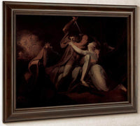 Percival Delivering Belisane From The Enchantment Of Urma By Henry Fuseli Fine Art Print