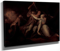 Percival Delivering Belisane From The Enchantment Of Urma By Henry Fuseli Fine Art Print