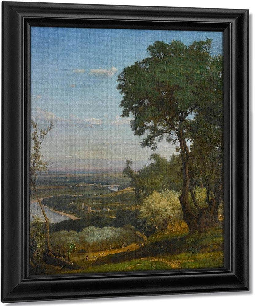 Perugia (Near Perugia) By George Inness Fine Art Print