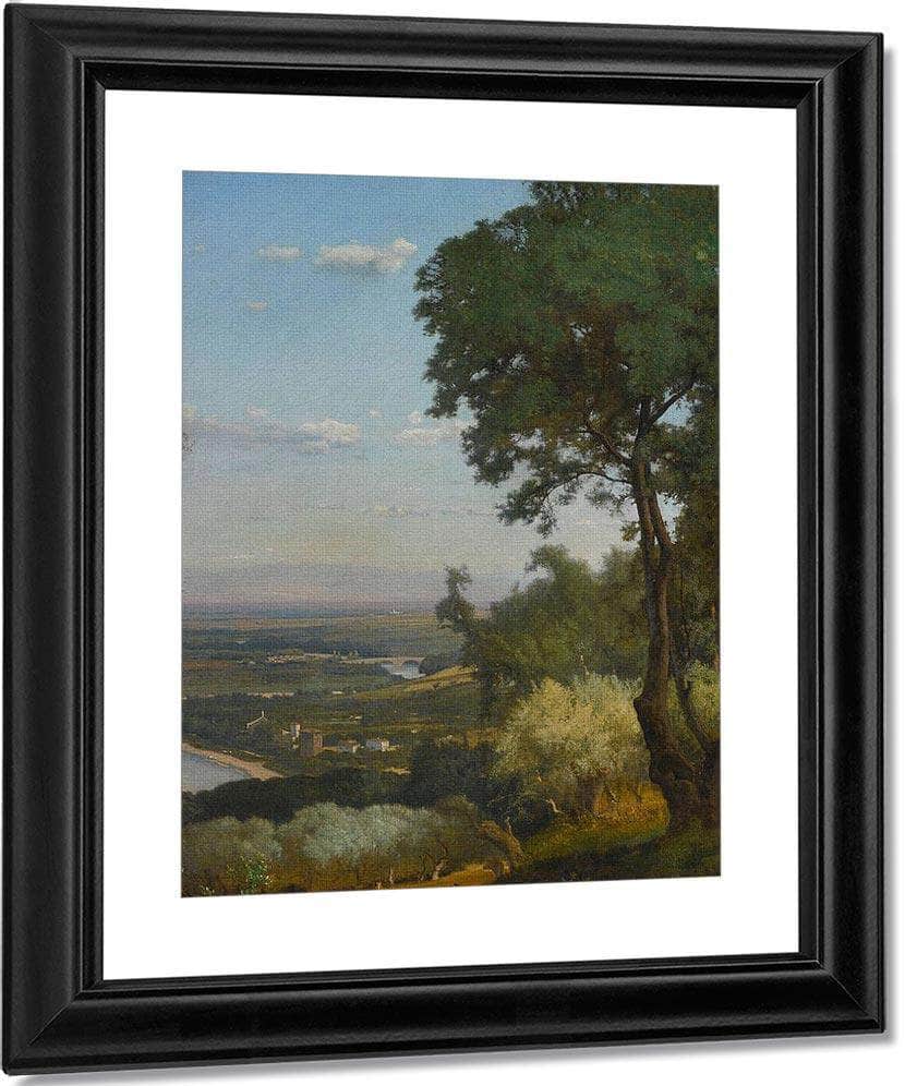 Perugia (Near Perugia) By George Inness Fine Art Print