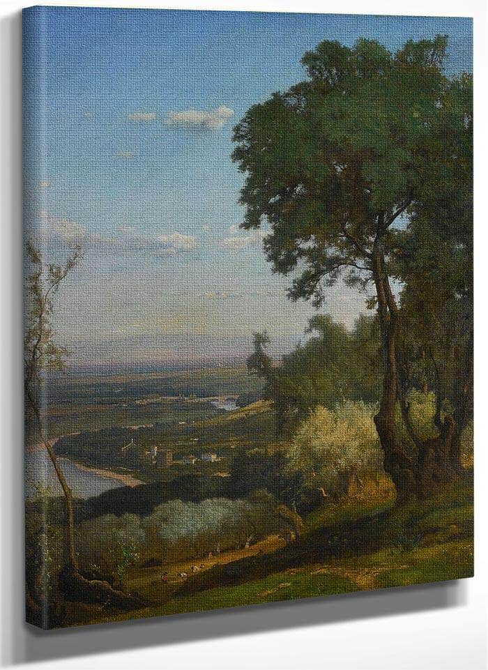 Perugia (Near Perugia) By George Inness Fine Art Print