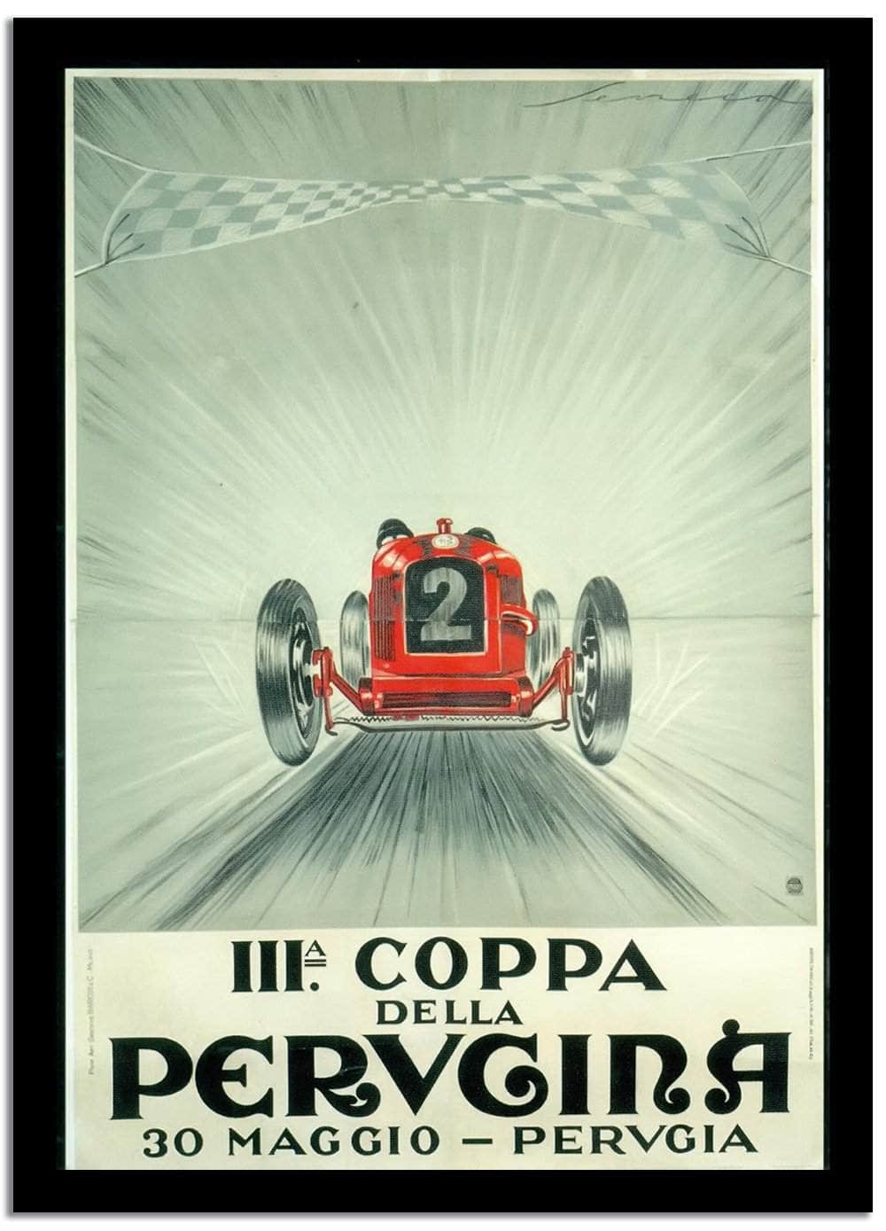 Pervgira  Vintage Poster Fine Art Print