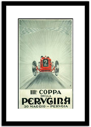 Pervgira  Vintage Poster Fine Art Print